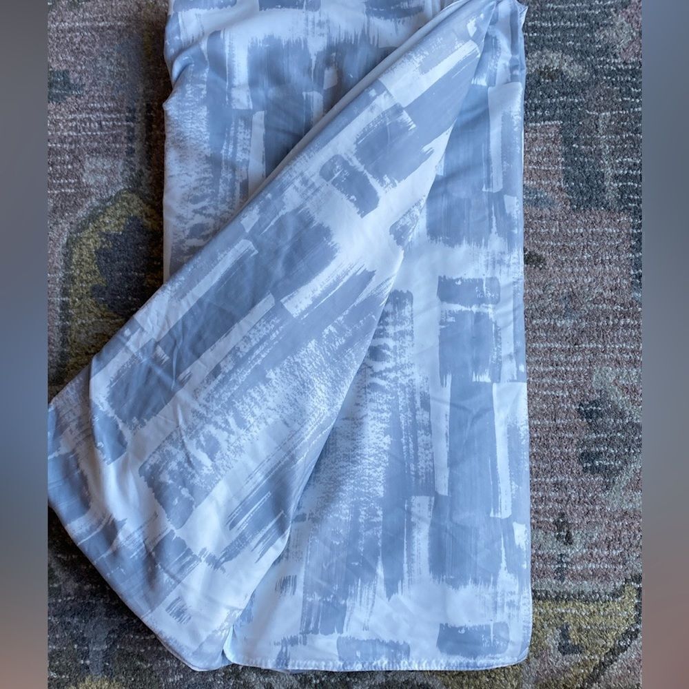 City Scene Paint Stroke Designed Bed Duvet Cover